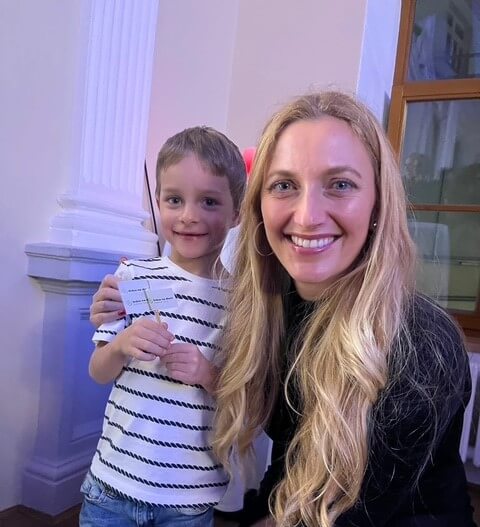 Petra Kvitová a Sebík